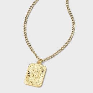 Bijoux Sport by Luv Aj MLB Gold Logo Dog Tag Pendant Necklace - 1 of 4