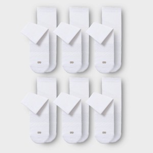 Pair of Thieves Men's 6pk SuperiAir Cushion Ankle Socks - White 6-12 - 1 of 2