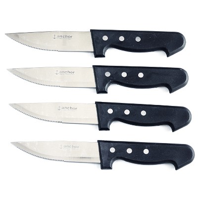 Anchor Hocking Porterhouse 5 Inch Steak Knife, Set of 4