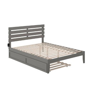 Oxford Bed with USB Turbo Charger and Extra Long Trundle - AFI - 1 of 4