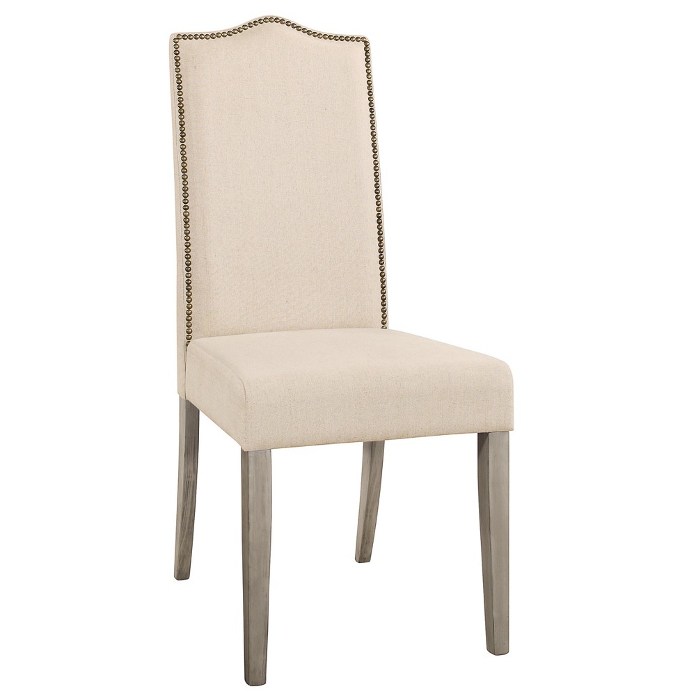 Photos - Chair Florence Parson  Weathered Gray - Carolina  & Table Waethered Gr