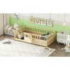 ONWITH Twin Size Floor bed, integral construction with super high security barrier - 4 of 4