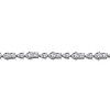 Guili Eternal Sparkle Sapphire and Clear Cubic Zirconia Tennis Bracelet - A Timeless Accessory for Glamorous Elegance - 2 of 3