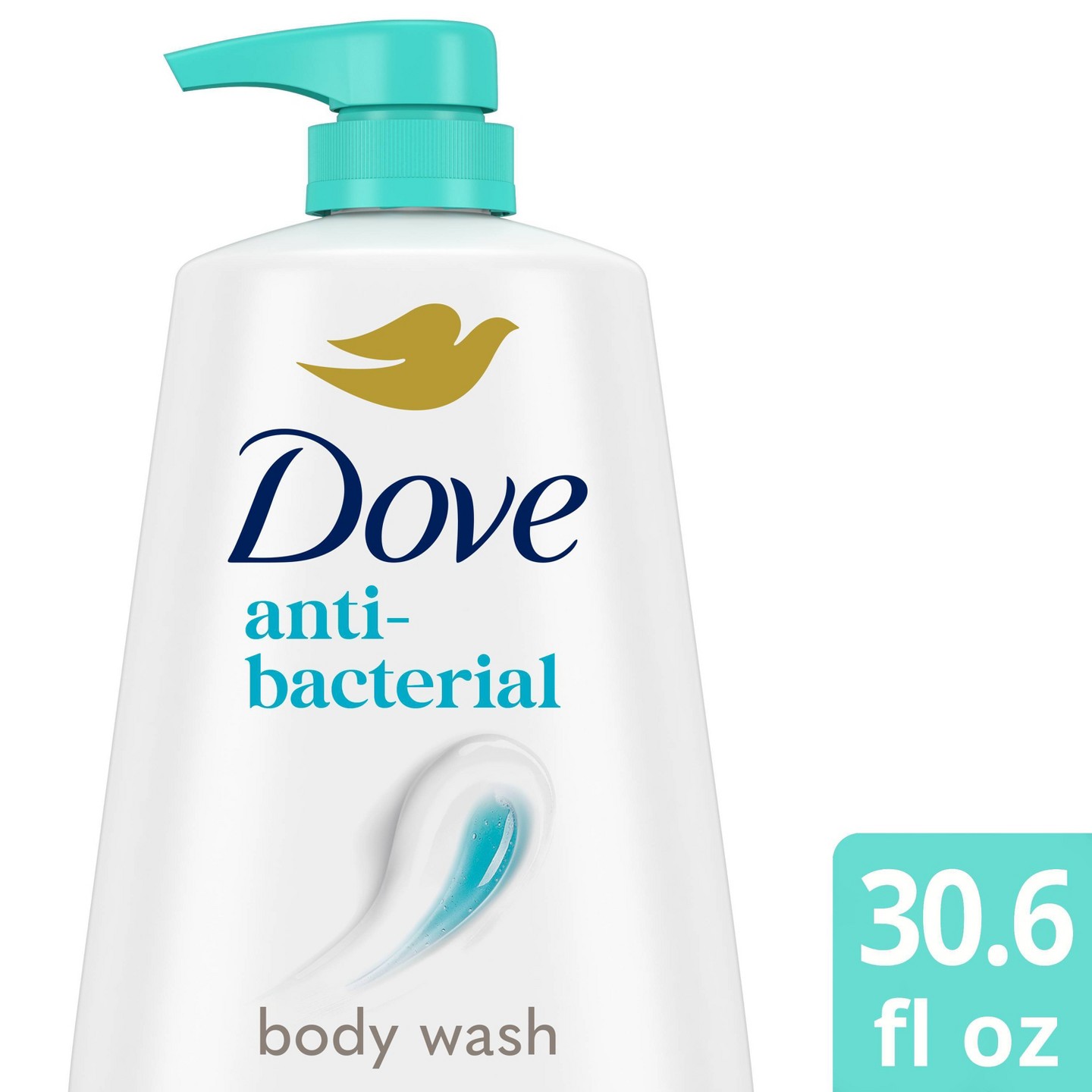 Антибактериальный гель для душа с дозатором Dove Beauty, 30.6 fl oz — фото 1