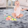 COZONY Fluffy Shag Area Rug, Plush Thick Faux Fur Non-Slip Carpet for Living Room and Bedroom - 2 of 4