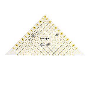 Omnigrid 6" Right Triangle Ruler Half Square Triangle Quilting Ruler - 1 of 2