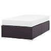 Modway Convene Outdoor Patio Fabric Rectangle Ottoman - 2 of 4