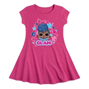 Girls' - LOL Surprise! - Glam Series Fit & Flair Cap Sleeve Dress - 1 of 2