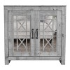 30.2 in. H x 30.9 in. W Wood Shoe Cabinet - 2 of 4
