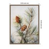 Kate & Laurel All Things Decor Sylvie Framed Canvas the Quiet Pine Forest I by the Creative Bunch Studio - 2 of 4