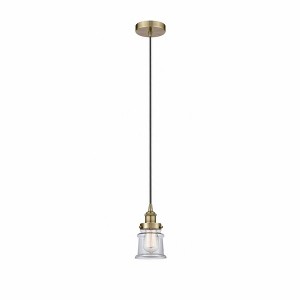 Canton - 1 Light Mini Pendant In Industrial Style-9.25 Inches Tall and 5.25 Inches Wide - 1 of 1