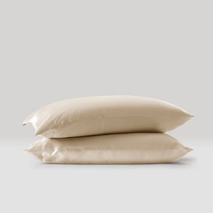 Gracie Mills Coralie 2-Peice Satin Pillowcase Set - 1 of 4