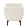 Sapphtopaz Accent Chair  Chenille Upholstery Lounge Chair Solid Wood Legs Living Room Chair Comfy Chair for Living Room - 2 of 4