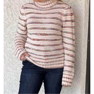 Women's Knit Candy Sweater - White Birch