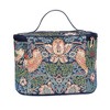 Signare USA William Morris Strawberry Thief Blue Toiletry Vanity Bag - 2 of 4