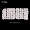 Unique Bargains Reusable Wedding Party Decoration Artificial Rose Flower Heads - 3 of 4