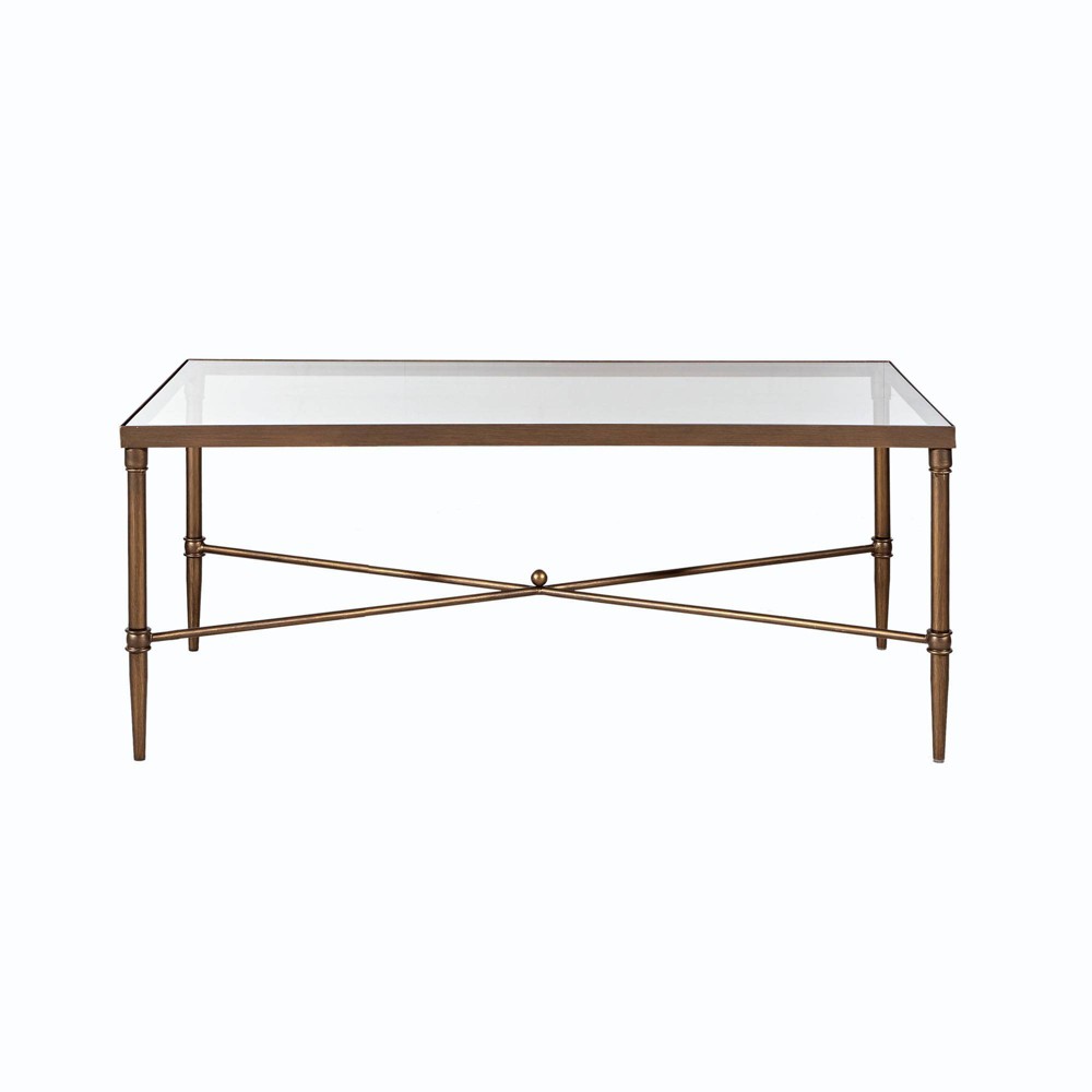 Photos - Coffee Table Porter Rectangle  Bronze