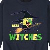 Men's - SpongeBob SquarePants - Best Witches Graphic Fleece Sweatshirt - 2 of 4