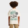Grayson Threads Kids Boys' Short Sleeve 'Locos Tacos' Oversized Graphic T-Shirt - Off-White - 3 of 4