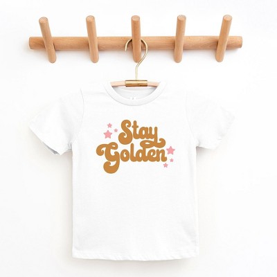 The Juniper Shop Stay Golden Stars Youth Short Sleeve Tee