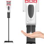 iTouchless Sensor Sanitizer Dispenser with Floor Stand, 1000 ml Capacity, White