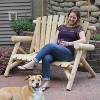 Lakeland Mills Cedar Log 4ft Love Seat - 2 of 2