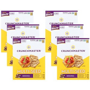 Crunchmaster Multi-Seed Original Crackers - Case of 6/3.54 oz - 1 of 4