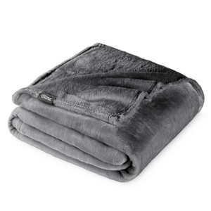 Microplush Fleece Bed Blanket by Bare Home - 1 of 4