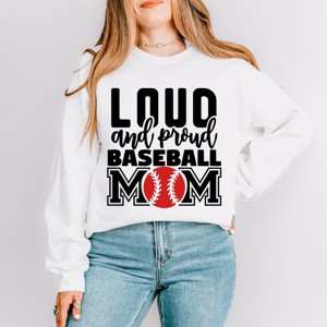 Simply Sage Market Loud And Proud Baseball Mom Sweatshirt - 1 of 4