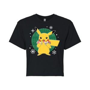 Women's - Pokémon - Official Cookie Taster Cropped Graphic T-Shirt - 1 of 4