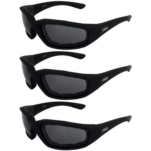 Global Vision Eyewear Kickback Safety Motorcycle Glasses With