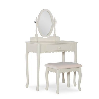 linon sadie youth vanity set