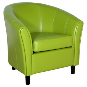 Napoli Club Chair Lime Green - Christopher Knight Home, Green Green