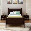 Streamdale Wood Platform Bed Twin Bed Frame Mattress Foundation Sleigh Bed With Headboard/Footboard/Wood - 2 of 4