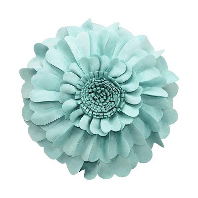 Hub Styler 3D Flower Throw Pillow