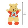 Disney Baby Winnie the Pooh Teether 10 Inch Plush Sensory Toy - 2 of 3