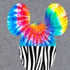 Women's - Disney - Tie Dye Zebra Print Mickey Short Sleeve Graphic T-Shirt - 2 of 4