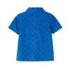Andy & Evan  Toddler Blue Check Textured Terry Set - 4 of 4