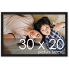 PosterPalooza | Classic Modern Black Picture Frame - UV Acrylic, Backing Board, Hanging Hardware Included - 2 of 4