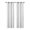 Set Of 2 Camden Textured Light Reducing Energy Saving Grommet Top Window Curtain Panels - Kate Aurora - 3 of 4