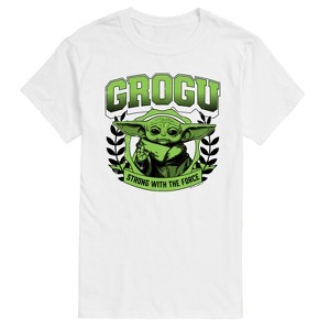 Men's - Star Wars - The Mandalorian Grogu Collegiate Short Sleeve Graphic T-Shirt - 1 of 4
