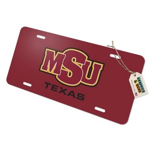 Midwestern Sate Primary Logo Novelty Metal Vanity Tag License Plate - 1 of 4