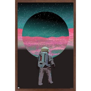 Trends International Abstract Astronaut Framed Wall Poster Prints - 1 of 4