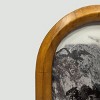 Harbortown 5"x7" Arch Chambered Table Picture Frame Brown - 3 of 4