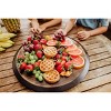 Picnic Time Mickey Mouse Fire Acacia Wood Lazy Susan Serving Tray - 3 of 4