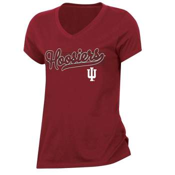 NCAA Indiana Hoosiers Women's V-Neck T-Shirt