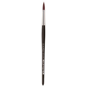 da Vinci TOP-ACRYL Red-Brown Brush, Synthetic, Acrylic & Oil, Round, Series 7785K, Size 10 - 1 of 3
