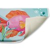 Stupell Industries Fun Blue Fish Underwater Printed Plush Bathroom Floor Mat, design by Audrey Jeanne Roberts - 2 of 4