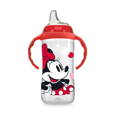 DISNEY MINNIE MOUSE 2 PACK Spill Proof 10oz Sippy Cups Tumbler Kids Girl  Toddler