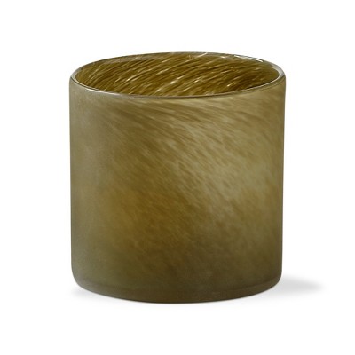 tagltd Blasted Candleholder Green
